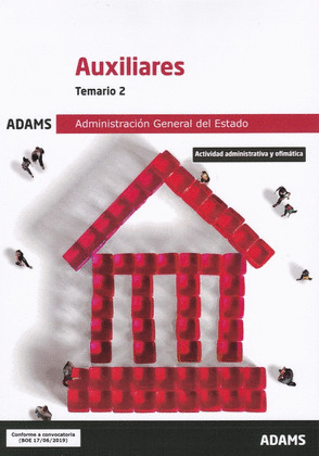 TEMARIO 2 AUXILIARES ADMINISTRACION GENERAL DEL ESTADO