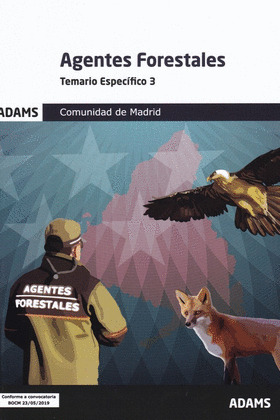 TEMARIO ESPECIFICO 3 AGENTES FORESTALES COMUNIDAD DE MADRID