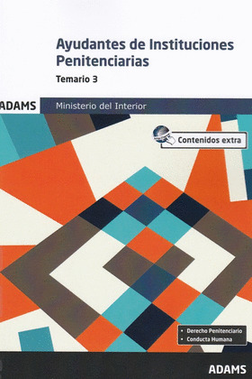 TEMARIO 3 AYUDANTES DE INSTITUCIONES PENITENCIARIAS