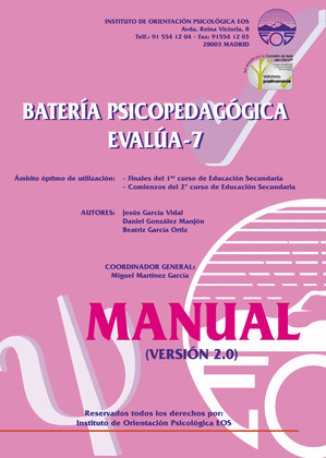 MANUAL EVALÚA 7