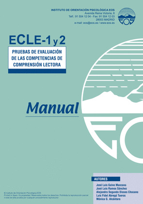 ECLE 1 Y 2. MANUAL