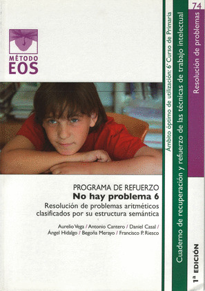 NO HAY PROBLEMA 6. PROGRAMA DE REFUERZO