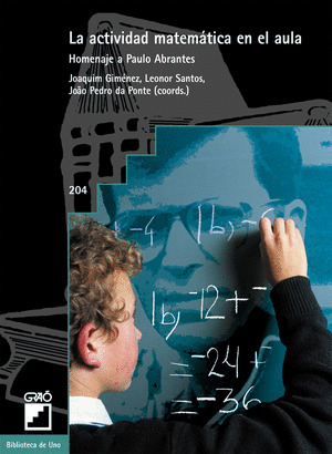 LA ACTIVIDAD MATEMÁTICA EN EL AULA