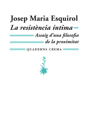 RESISTENCIA INTIMA, LA
