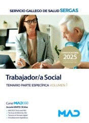 TRABAJADOR/A SOCIAL TEMARIO PARTE ESPECÍFICA VOLUMEN 1