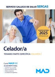 CELADOR SERGAS TEMARIO PARTE ESPECIFICA VOLUMEN 1