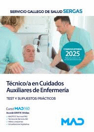 TECNICO/A EN CUIDADOS AUXILIARES DE ENFERMERIA TEST Y SUPUESTOS PRACTICOS
