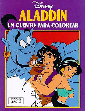 CUENTO PARA COLOREAR. ALADDIN
