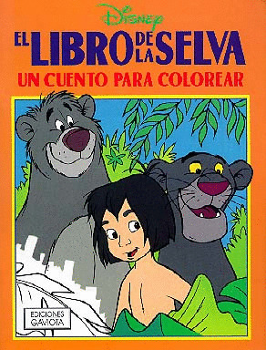 EL LIBRO DE LA SELVA/CUENTO COLOREAR