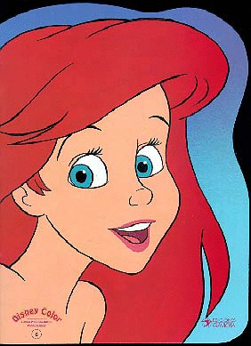 ARIEL. LIBRO PARA COLOREAR TROQUELADO