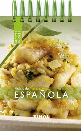 FICHAS DE COCINA ESPAÑOLA