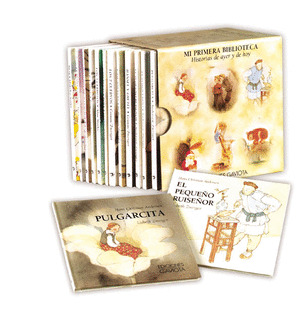 ESTUCHE ŽMI PRIMERA BIBLIOTECAŽ.HISTORIAS DE AYER Y DE HOY *EVEREST*