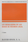 LEY REGULADORA BASES DE REGIMEN LOCAL 3ED