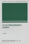 LEY DE PROCEDIMIENTO LABORAL 2ED