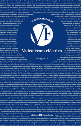 VADEMECUM ELECTRICO (COMPLETAR FICHA DEL LIBRO)