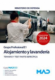 TEMARIO ESPECIFICO Y TEST ALOJAMIENTO Y LAVANDERIA (GRUPO PROFESIONAL E1). PERSO