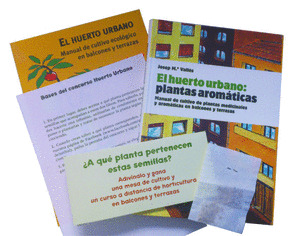 PACK CONCURSO 'EL HUERTO URBANO': EL HUERTO URBANO, PLANTAS AROMATICAS + HUERTO URBANO, EL  (MANUAL