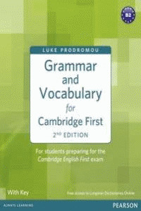 GRAMMAR AND VOCABULARY FOR FCE.(+KEY)