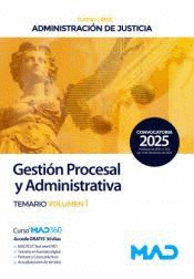 CUERPO DE GESTIÓN PROCESAL Y ADMINISTRATIVA TEMARIO VOLUMEN 1