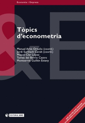 TÒPICS D'ECONOMETRIA