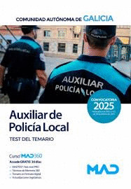 AUXILIAR DE POLICIA LOCAL TEST DEL TEMARIO