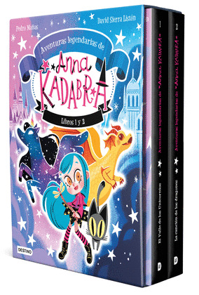 ANNA KADABRA. ESTUCHE AVENTURAS LEGENDARIAS LIBROS 1 Y 2