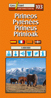 103.PIRINEOS.(MAPAS TURISTICOS)