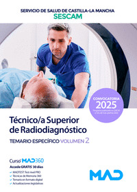 TEMARIO ESPECÍFICO VOLUMEN 2 TÉCNICO;A SUPERIOR DE RADIODIAGNÓSTICO