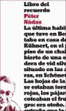 SBBB. LIBRO DEL RECUERDO