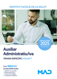 AUXILIAR ADMINISTRATIU;IVA DE L'INSTITUT CATALÀ DE LA SALUT (ICS) TEMARI ESPECÍF