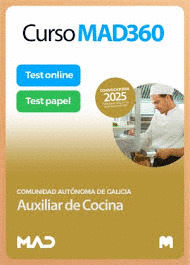 AUXILIAR DE COCINA TEMARIO GENERAL XUNTA