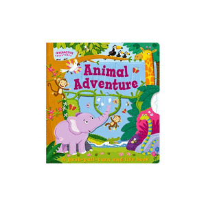 AVENTURA ANIMAL. LIBRO INTERACTIVO. EDIC. ILUSTRADO (ESPAÑOL)