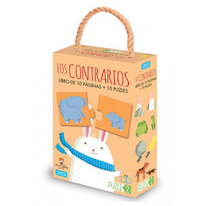 CONTRARIOS, LOS (LIBRO DE 10 PÁGINAS+ 10 PUZZLES)