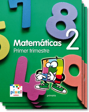 MATEMATICAS 2º PRIMARIA. PIXEL. POR TRIMESTRES