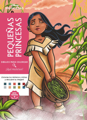 DISNEY PRINCESAS. DIBUJOS PARA COLOREAR, ¡QUE MISTERIO! PEQUEÑAS PRINCESAS
