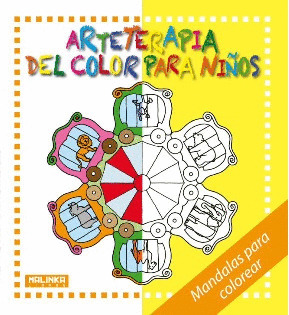 ARTETERAPIA DEL COLOR PARA NIÑOS: MANDALAS PARA COLOREAR