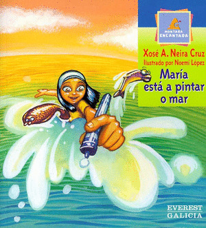 MARIA ESTA A PINTAR O MAR