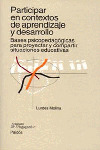 PARTICIPAR EN CONTEXTOS DE APRENDIZAJE Y DESARROLLO