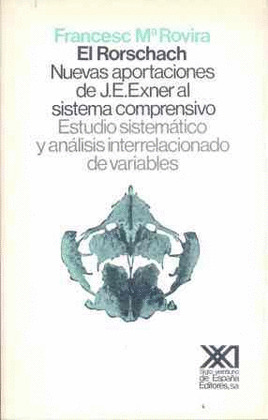 RORSCHACH. NUEVAS APORTACIONES
