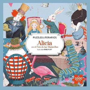 ALICIA EN EL PAÍS DE LAS MARAVILLAS -  PUZZLES LITERARIOS. 100 PIEZAS