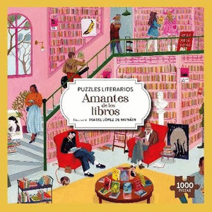 AMANTES DE LOS LIBROS - PUZZLE LITERARIO. 1000 PIEZAS