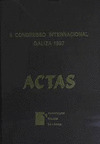 ACTAS : II CONGRESSO INTERNACIONAL GALIZA 1987