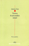 TECNICAS DE PSICOANALISIS INFANTIL