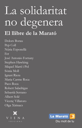 LA SOLIDARITAT NO DEGENERA