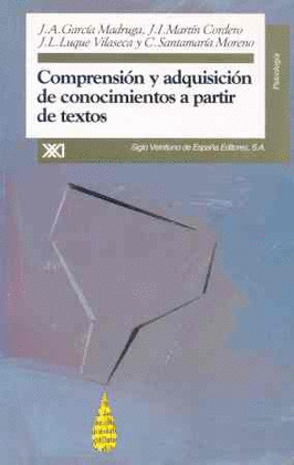 COMPRENSION Y ADQUISICION CONOCIMIENTOS