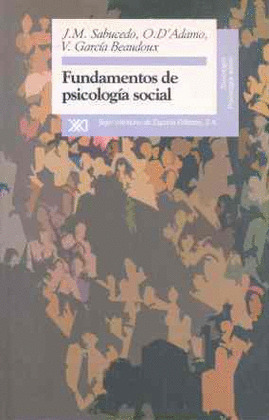 FUNDAMENTOS PSICOLOGIA SOCIAL