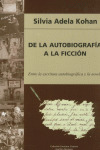 DE LA AUTOBIOGRAFIA A LA FICCION