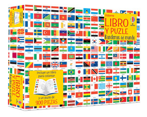 BANDERAS DEL MUNDO (LIBRO Y PUZZLE)