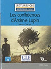 LES CONFIDENCIAS D'ARSENE LUPIN - NIVEAU 2;A2 - LIVRE + CD