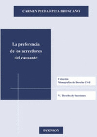 LA PREFERENCIA DEL LOS ACREEDORES DEL CAUSANTE COLECC.13